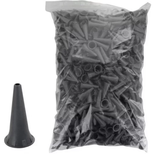 Spéculums auriculaires à usage unique gris