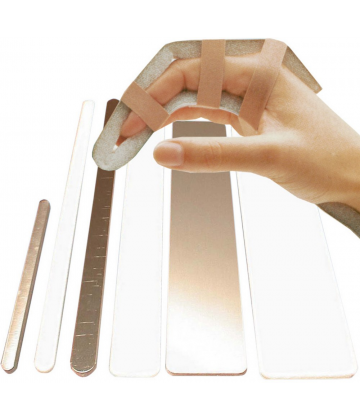Attelles Aluminium / Mousse type Dr Iselin x 5