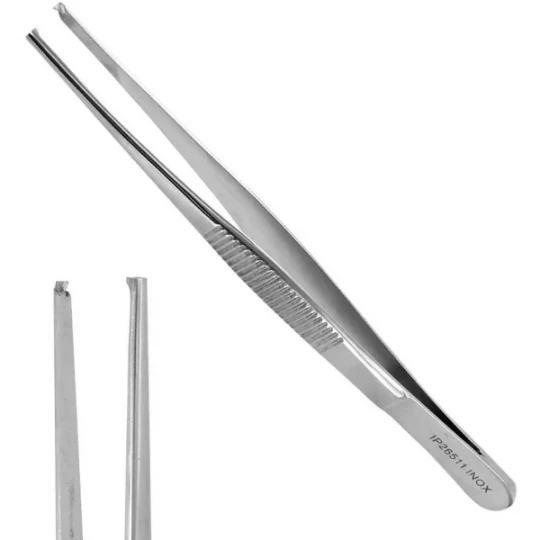 Pince à dissection fine avec griffes - image 3