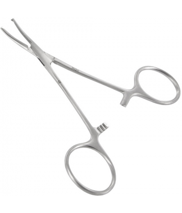 Pince Halstead courbe 13 cm