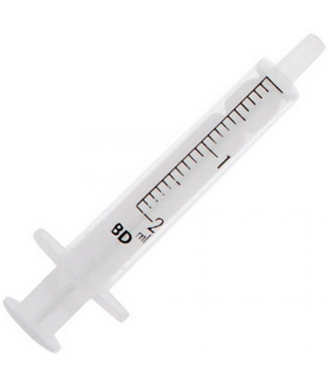 BD Discardit II seringue hypodermique 2 pièces