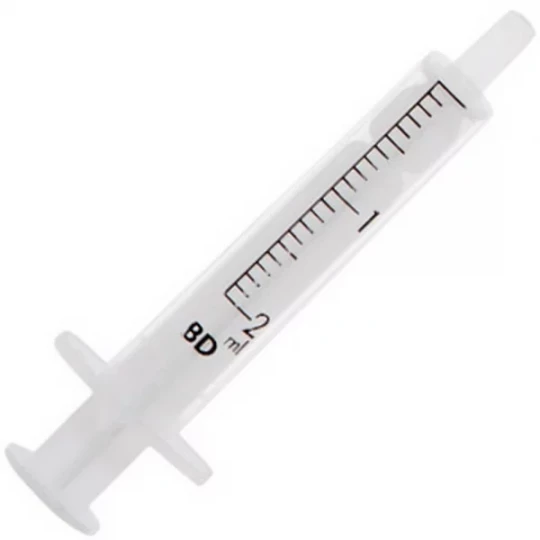 BD Discardit II seringue hypodermique 2 pièces