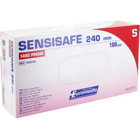 Euromedis Sensisafe gants d'examen synthétique non poudrés non stériles  x 100 - image 2