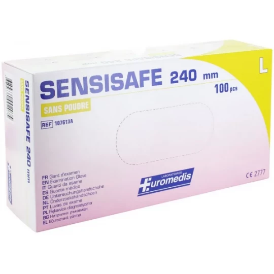 Euromedis Sensisafe gants d'examen synthétique non poudrés non stériles  x 100 - image 4