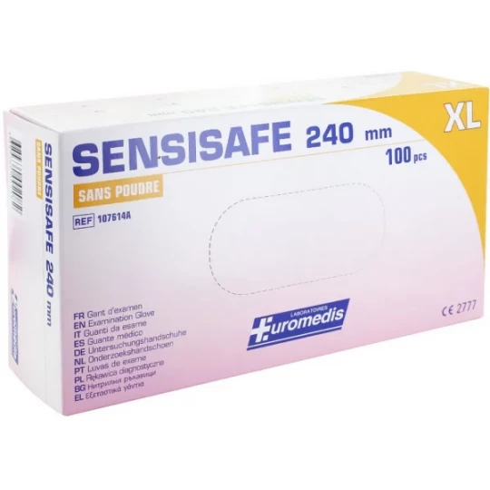 Euromedis Sensisafe gants d'examen synthétique non poudrés non stériles  x 100 - image 5