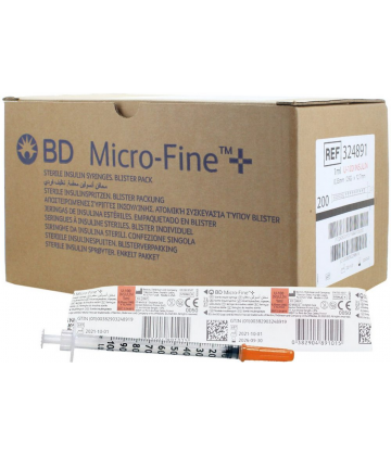 BD Micro-Fine seringue insuline