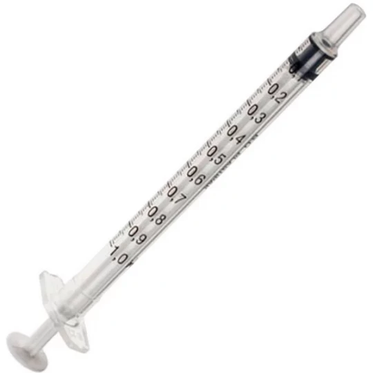 BD Plastipak seringue tuberculine x 120