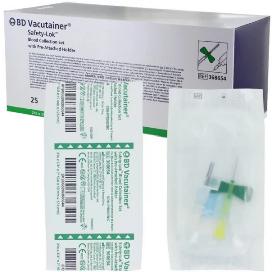 BD Unité de prélèvement + corps BD Vacutainer Safety Lok x 25 - image 2