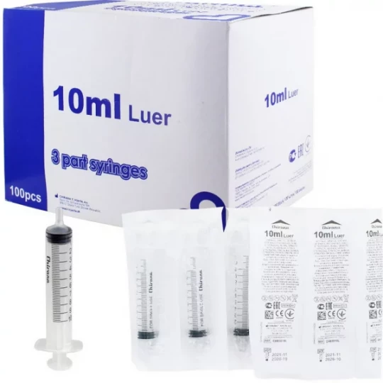 Euromedis seringues 3 pièces sans aiguille - image 2
