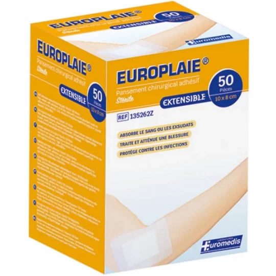 Europlaie pansements adhésifs stériles x 50 - image 3