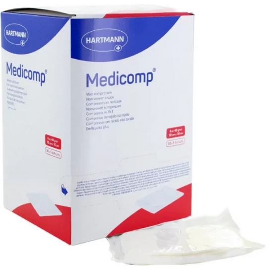 Medicomp compresses non tissées stériles x 30 x 5 - image 2