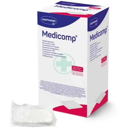 Medicomp compresses non tissées stériles x 30 x 5 - image 3