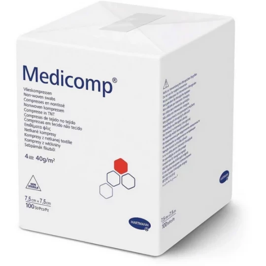 Medicomp compresses non tissées non stériles x 100