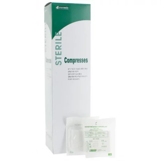 Euromedis compresses non tissées stériles x 250