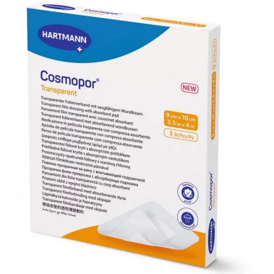 Hartmann Cosmopor Transparent pansements stériles x 5