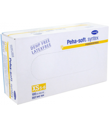 Hartmann Peha-Soft Syntex gants vinyle non poudrés non stériles x 100