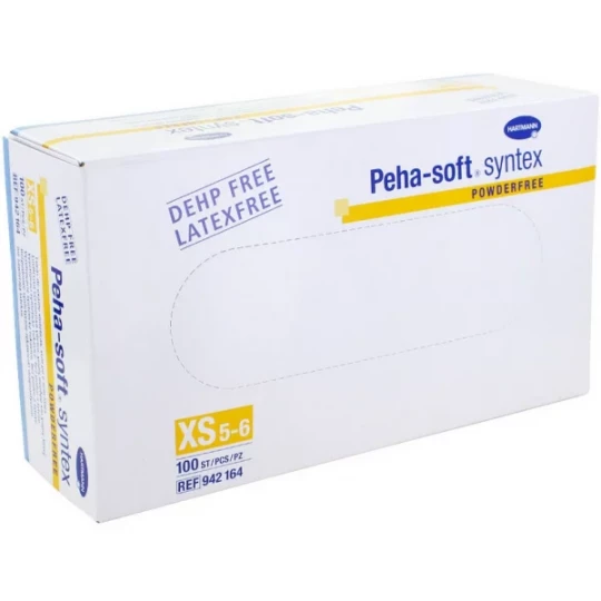 Hartmann Peha-Soft Syntex gants vinyle non poudrés non stériles x 100 - image 2
