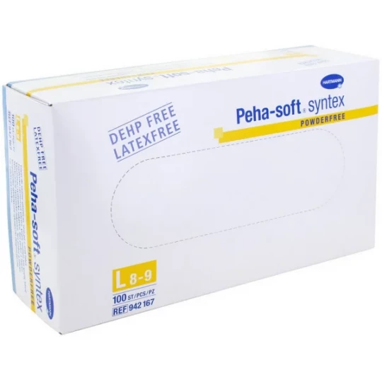 Hartmann Peha-Soft Syntex gants vinyle non poudrés non stériles x 100 - image 3