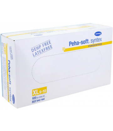 Hartmann Peha-Soft Syntex gants vinyle non poudrés non stériles x 100