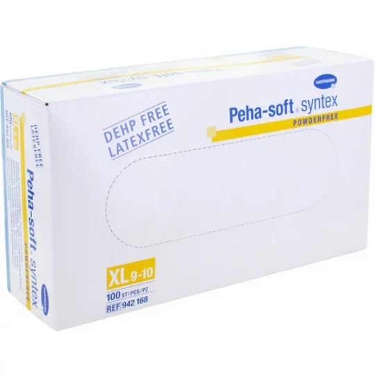 Hartmann Peha-Soft Syntex gants vinyle non poudrés non stériles x 100