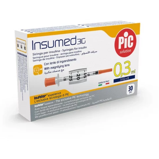 PIC Insumed seringue insuline x 30 - image 2