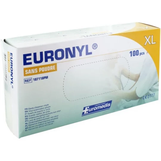 Euronyl Gants d'examen vinyle non poudrés x 100 - image 4