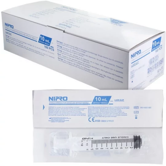 Nipro seringue 3 pièces sans aiguille - image 4