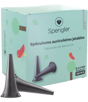 Spengler spéculums auriculaires à usage unique x 250