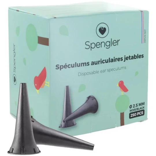 Spengler spéculums auriculaires à usage unique x 250
