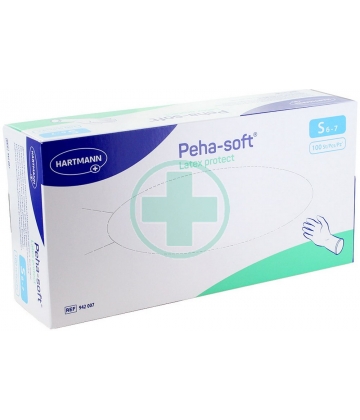Hartmann Peha-soft Protect gants latex non poudrés non stériles x 100