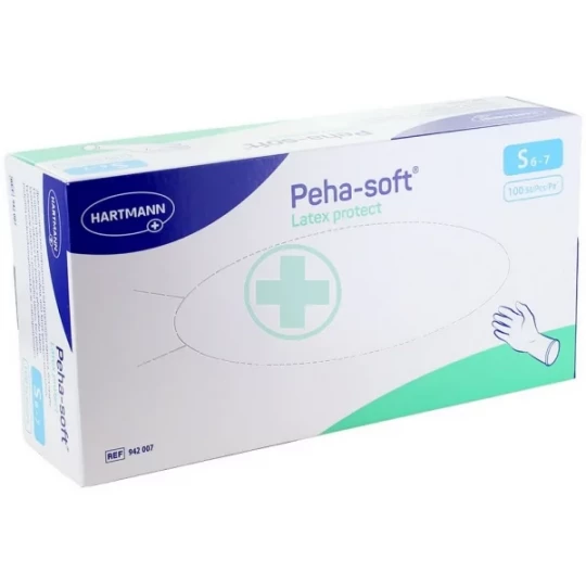 Hartmann Peha-soft Protect gants latex non poudrés non stériles x 100 - image 5