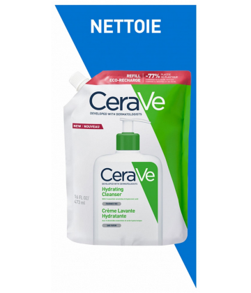 CeraVe Crème Lavante Hydratante Éco-Recharge 473 ml