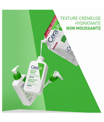 CeraVe Crème Lavante Hydratante Éco-Recharge 473 ml