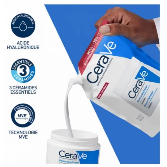 CeraVe Baume Hydratant Éco-Recharge 454 g - image 4