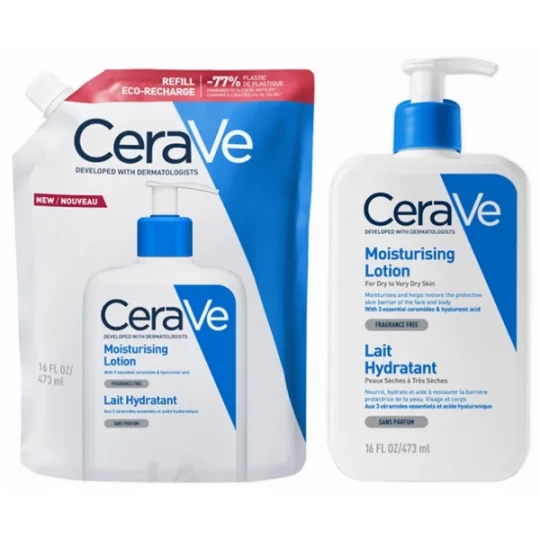 CeraVe Lait Hydratant Éco-Recharge 473 ml - image 2