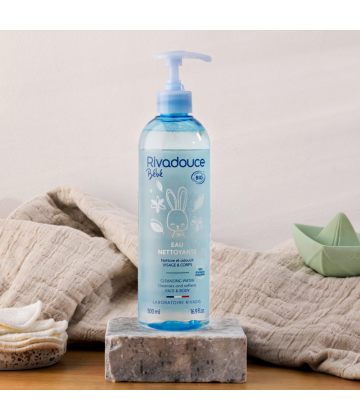 Rivadouce Bébé Bio Eau Nettoyante Micellaire 500 ml
