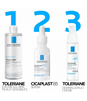 La Roche-Posay Tolériane Eau Micellaire Peaux Sensibles 2 x 400 ml