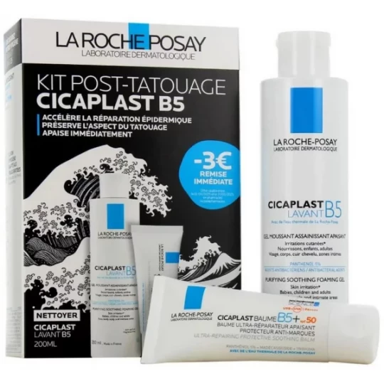 La Roche-Posay Kit Post-Tatouage Cicaplast B5