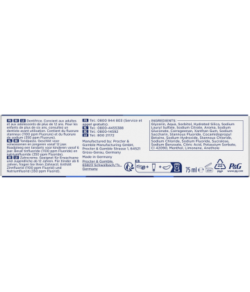 Oral-B Professionnal Email Renforcé Dentifrice