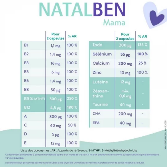 Effik Natalben Mama Capsules x 60 - image 5