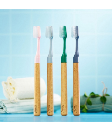 TePe Choice Brosse à Dents Souple Bois 3 Têtes