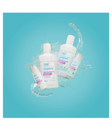 TePe Bain de Bouche Hydratant Bouche Sèche Non Aromatisé 500 ml