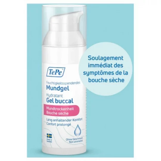 TePe Gel Buccal Hydratant Bouche Sèche Sans Arôme 50 ml - image 5