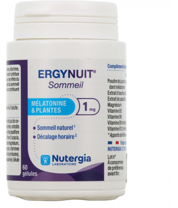Nutergia Ergynuit Sommeil Gélules x 60
