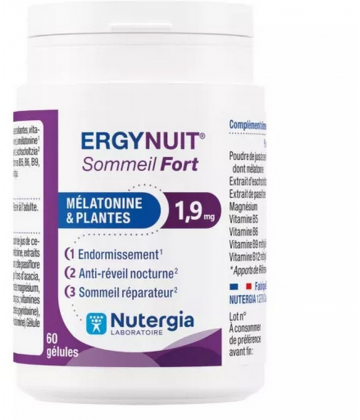 Nutergia Ergynuit Sommeil Fort Gélules x 60
