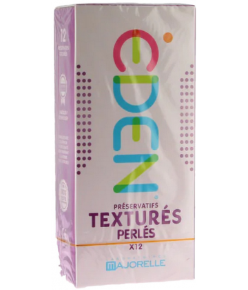 Eden Préservatifs Texturés Perlés x 12