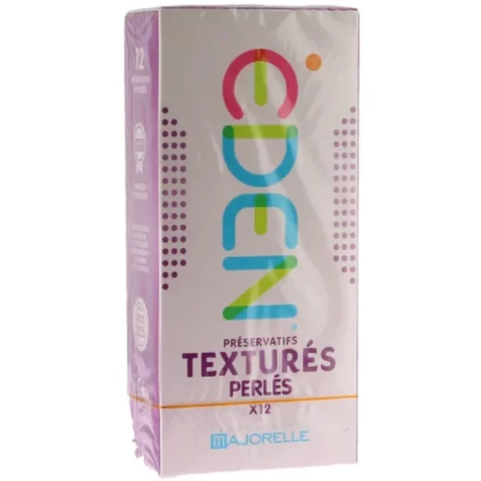 Eden Préservatifs Texturés Perlés x 12