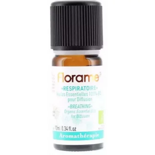 Florame Respiratoire Huiles Essentielles pour Diffusion Bio 10 ml