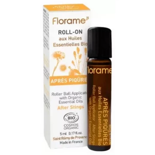 Florame Roll'On Après Piqûres aux Huiles Essentielles Bio 5 ml