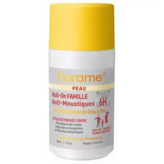 Florame Roll'On Famille Anti-Moustiques 50 ml